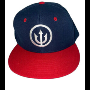 Decky Cap Hat Men's Adjustable Snapback Color Blue Red Embroidered Logo